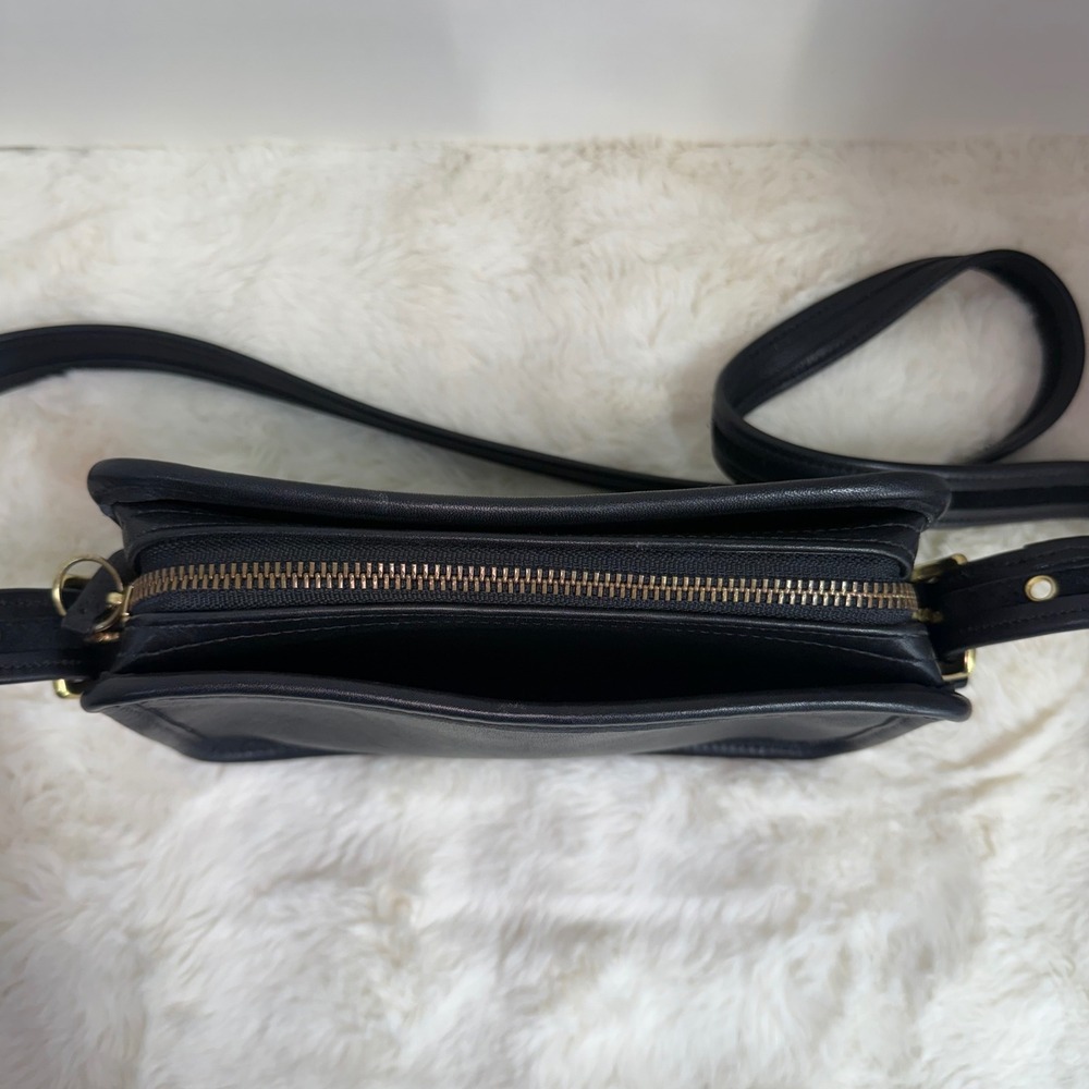 Vintage Coach Legacy 9167 Black Glove Tanned Leather Top of the Counter bag NYC - Picture 7 of 15